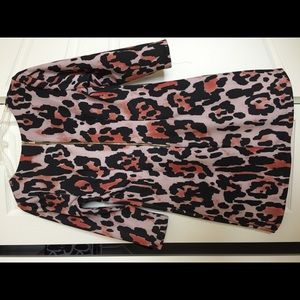 Bar III leopard print dress